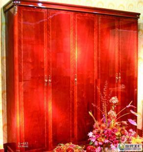 独家0欧式新古典全实木全亮光衣柜_家居家具_世界工厂网中国产品信息库