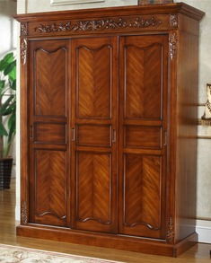 卧室实木家具衣柜