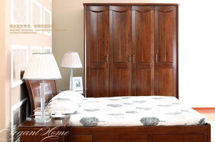 华鹤家具实木衣柜系列产品介绍