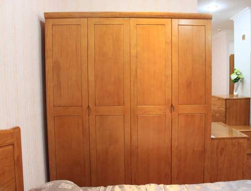 四款经典实木衣柜 用材实在老辈人喜爱