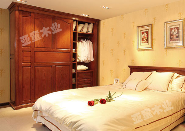实木衣柜007