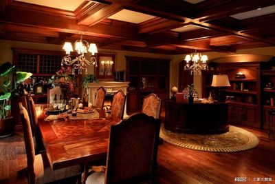 「立豪天鹅堡」西安全屋定制 西安别墅装修案例欣赏2018-2-4