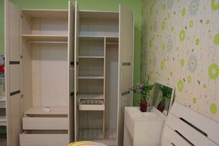 家具测评 桃源居实木颗粒板四门衣柜 3