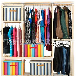 全面解析 实木与无纺布结合的大号简易衣柜（型号002）——价格、厂家与图片指南